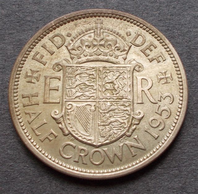 1953-Half-Crown